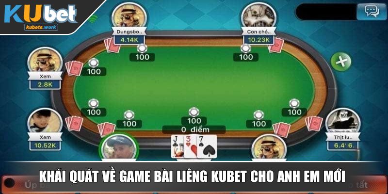 Khái quát về game bài liêng KUBET cho anh em mới