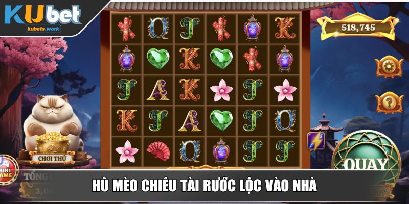 Hũ Mèo Chiêu Tài rước lộc vào nhà